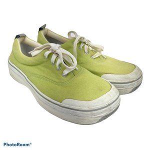 Keds Stretch Green Lace Up Shoes 8.5